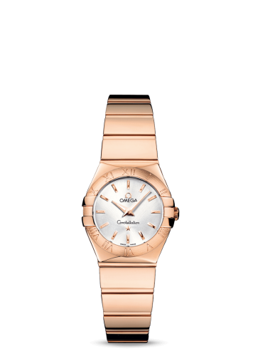 Omega Constellation Quartz 24 Polished Red Gold / Silver